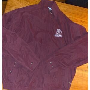 Breeders Cup Jacket Mens XLarge Maroon 2007 World Championships Monmouth Park